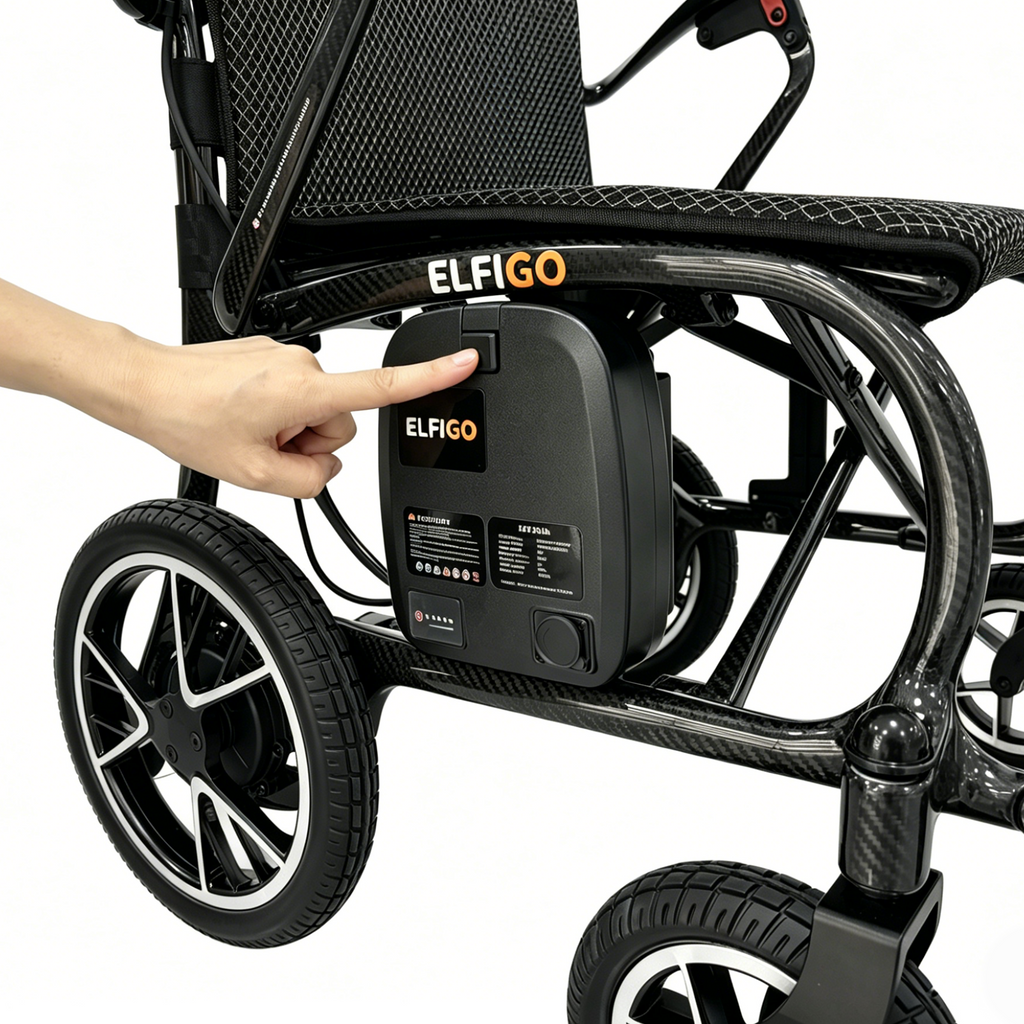 Ultra-Lite Carbon BW Electric Powered Motorised Wheelchair PMA (13.3 kg)