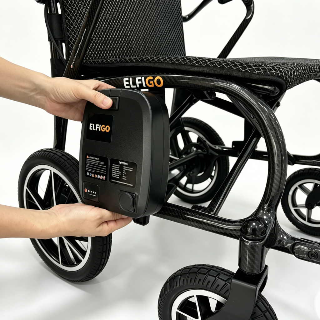 Ultra-Lite Carbon BW Electric Powered Motorised Wheelchair PMA (13.3 kg)