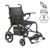 Ultra-Lite Carbon V2 Electric Powered Motorised Wheelchair (11.1 kg)(2 Years Warranty!)